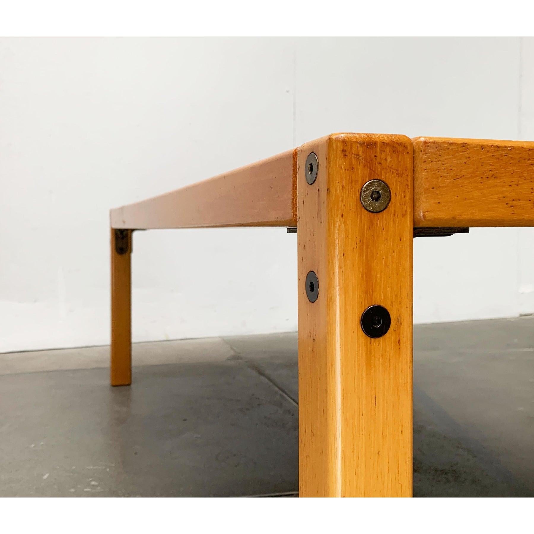 Postmodern Profilsystem Coffee Table by Elmar Flötotto for Flötotto, 1970s For Sale 4