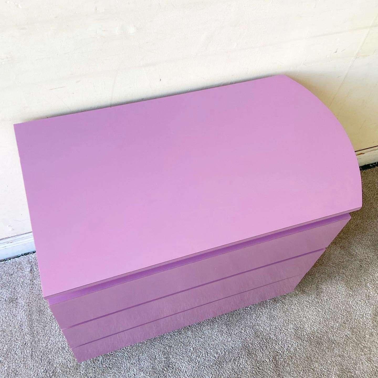 lilac chest of drawers
