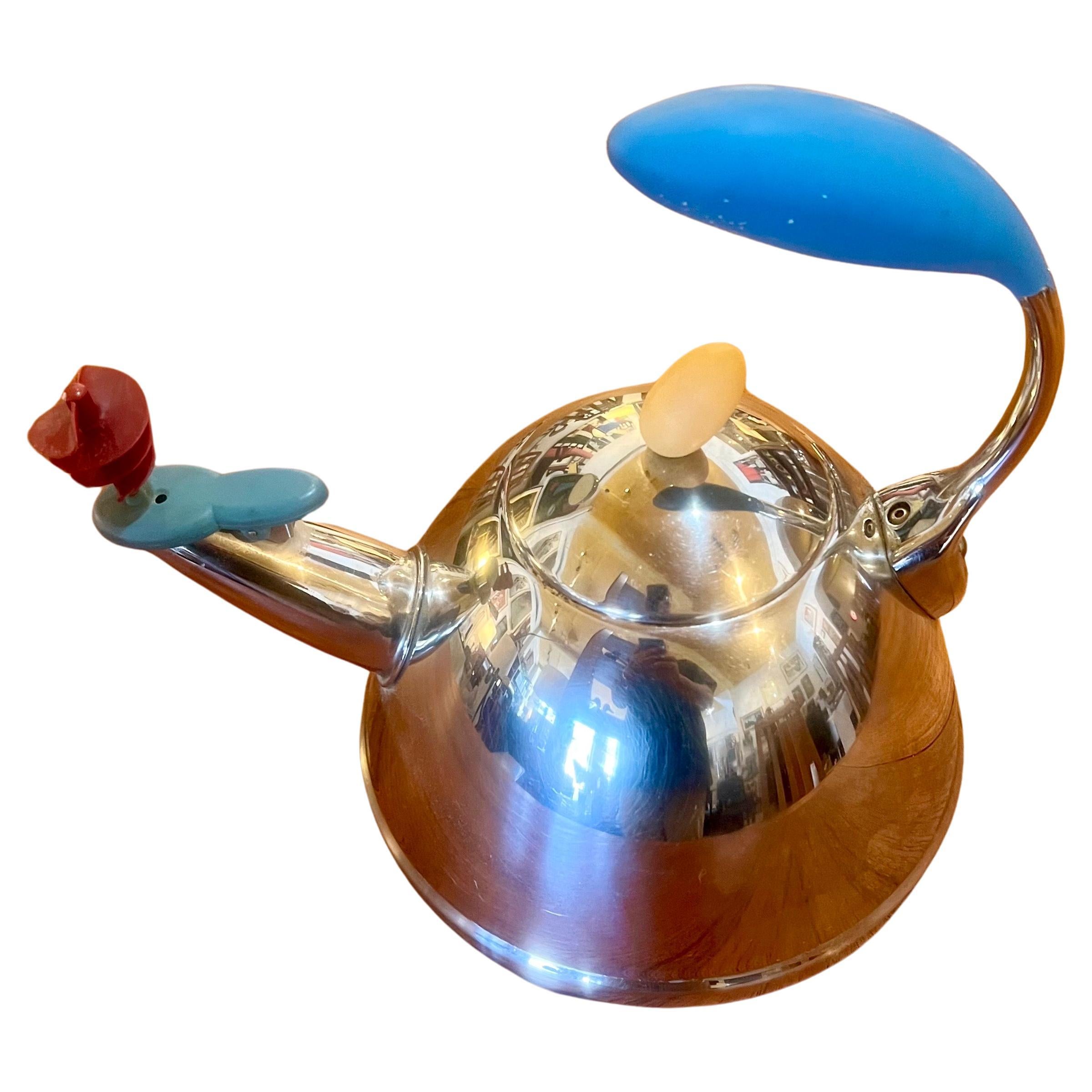 American Postmodern Rare Tea Kettle Designed by Michael Graves For Sale