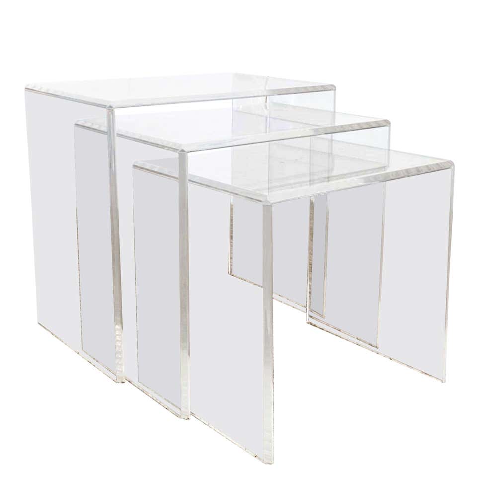 Levels Set of 3 Nesting Tables by Dan Yeffet and Lucie Koldova For Sale ...