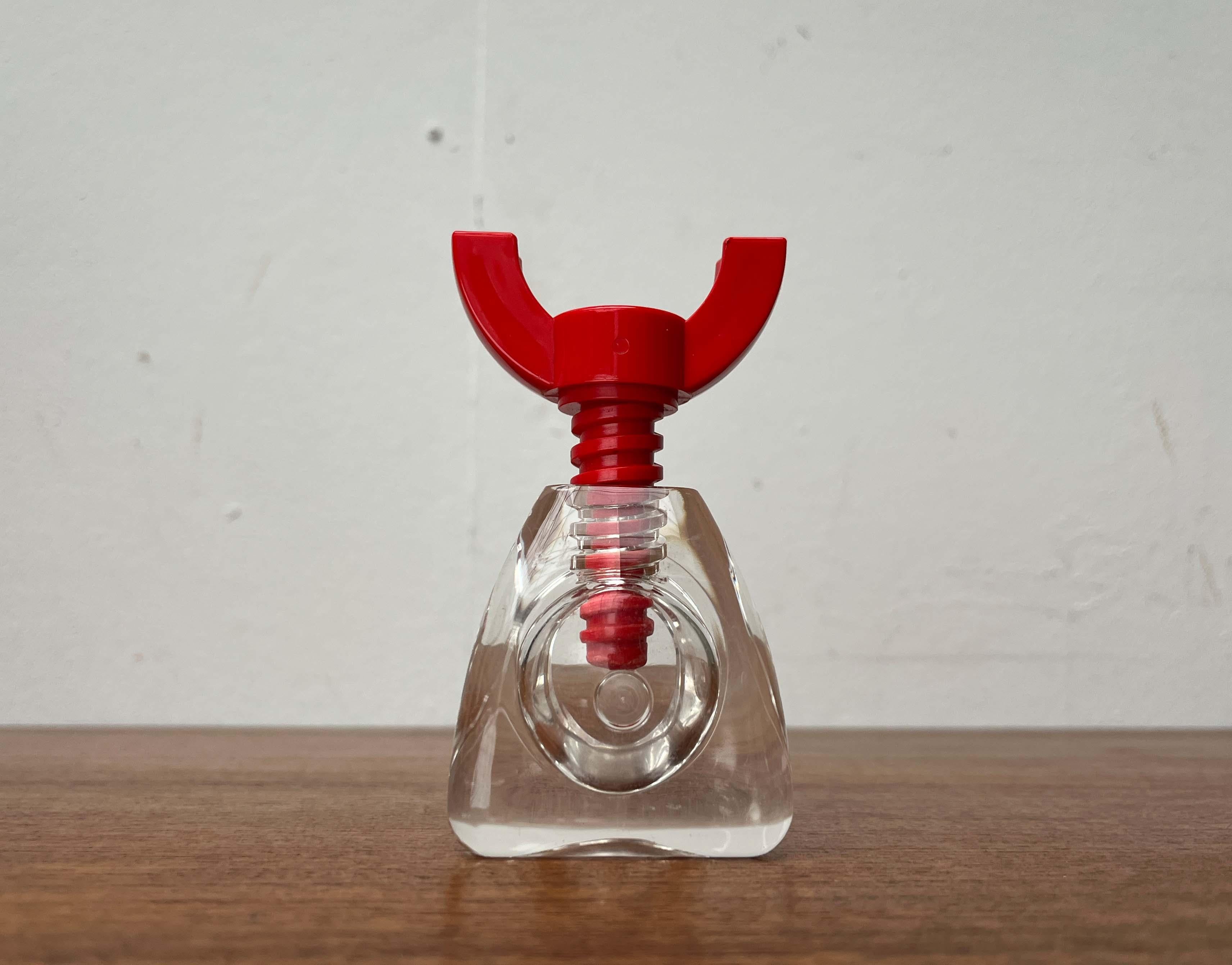 Postmodern Red Acrylic Nutcracker, Finland, 1980s For Sale 6