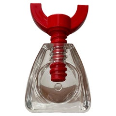 Postmodern Red Acrylic Nutcracker, Finland, 1980s