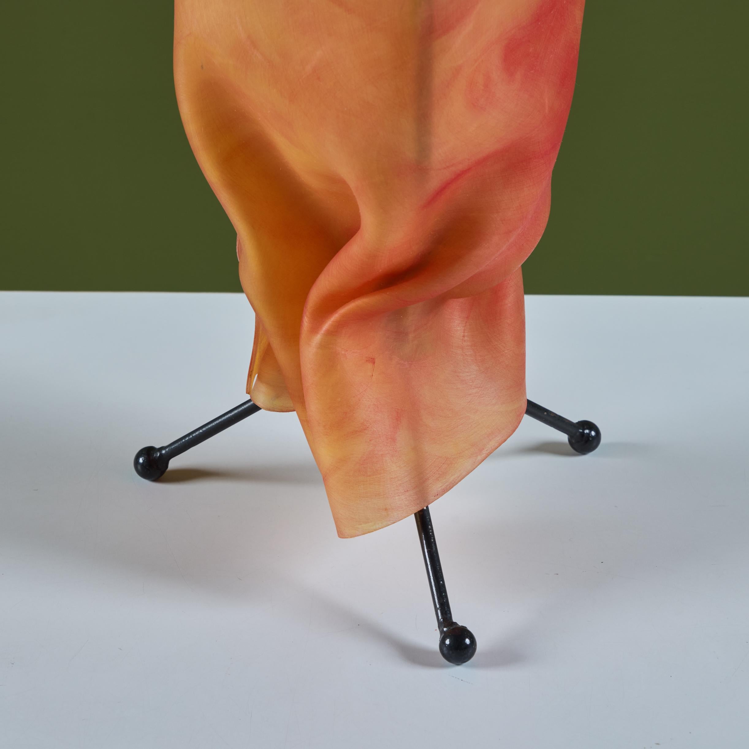 Postmodern Resin Shade Table Lamp For Sale 5