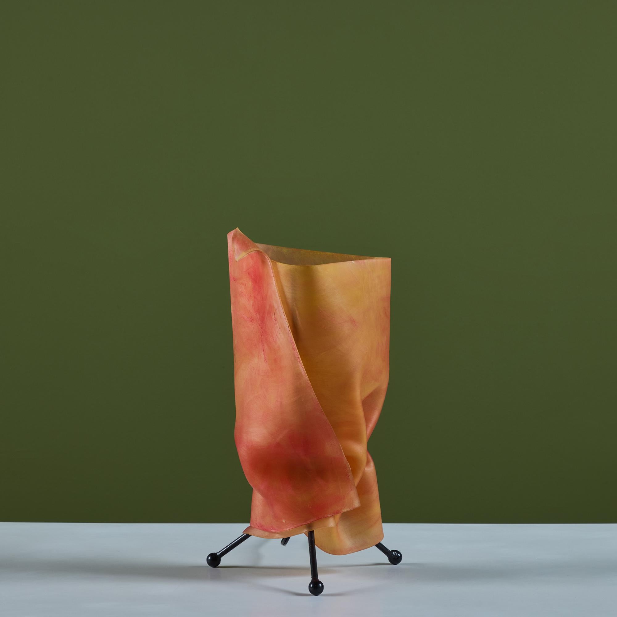 American Postmodern Resin Shade Table Lamp For Sale