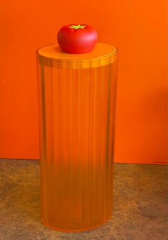 Barattolo di spaghetti postmoderno "Rigatone" di  Stefano Giovannoni per Alessi