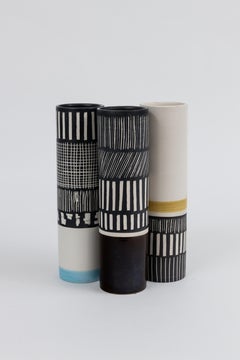 Postmodern "ROCCHETTI" Series Vases by Ettore Sottsass for Bitossi, 1957
