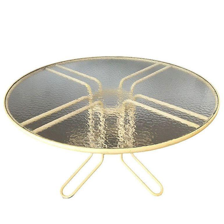 Original Mid-century round 
