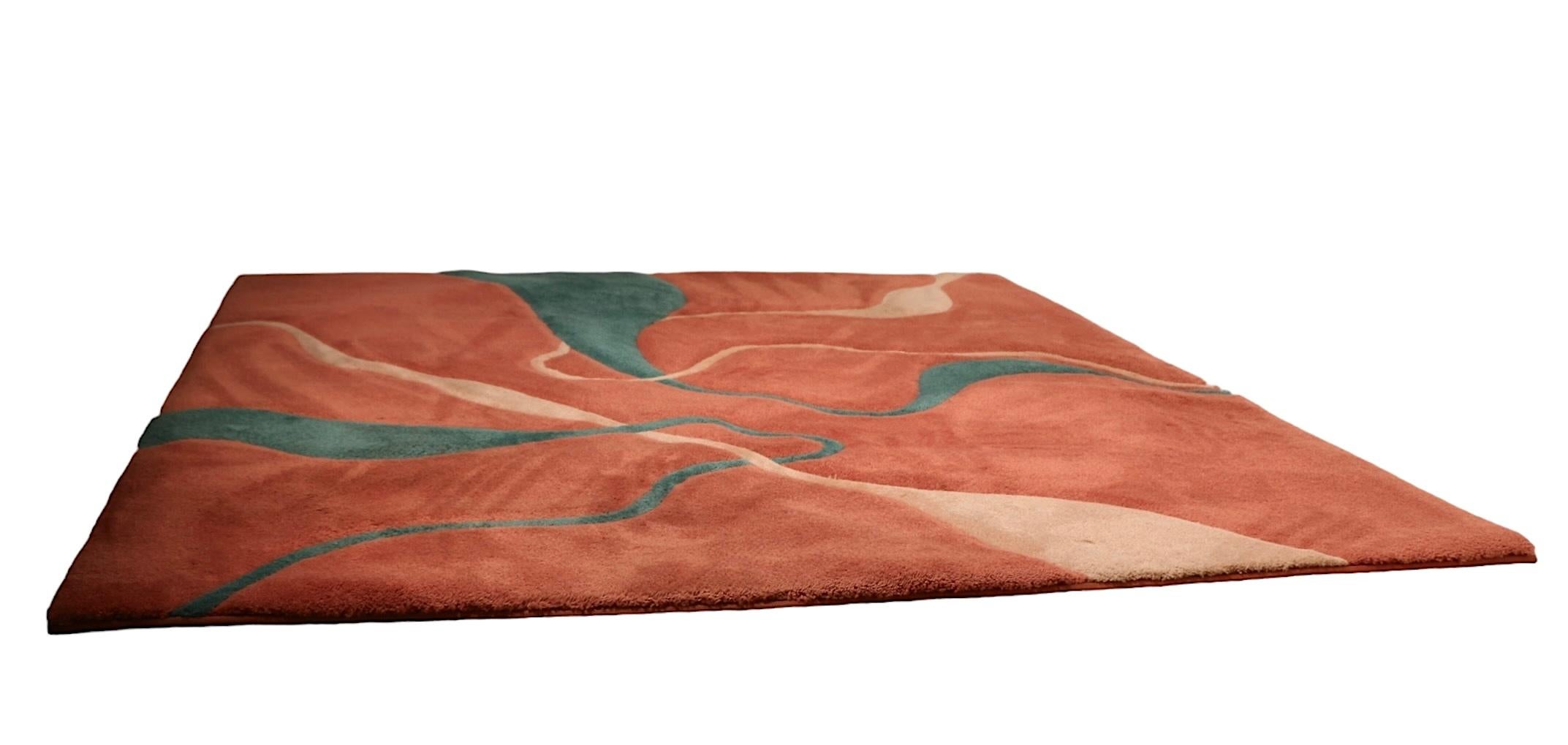 Tapis postmoderne de Masland Carpets des années 1980 en vente 3