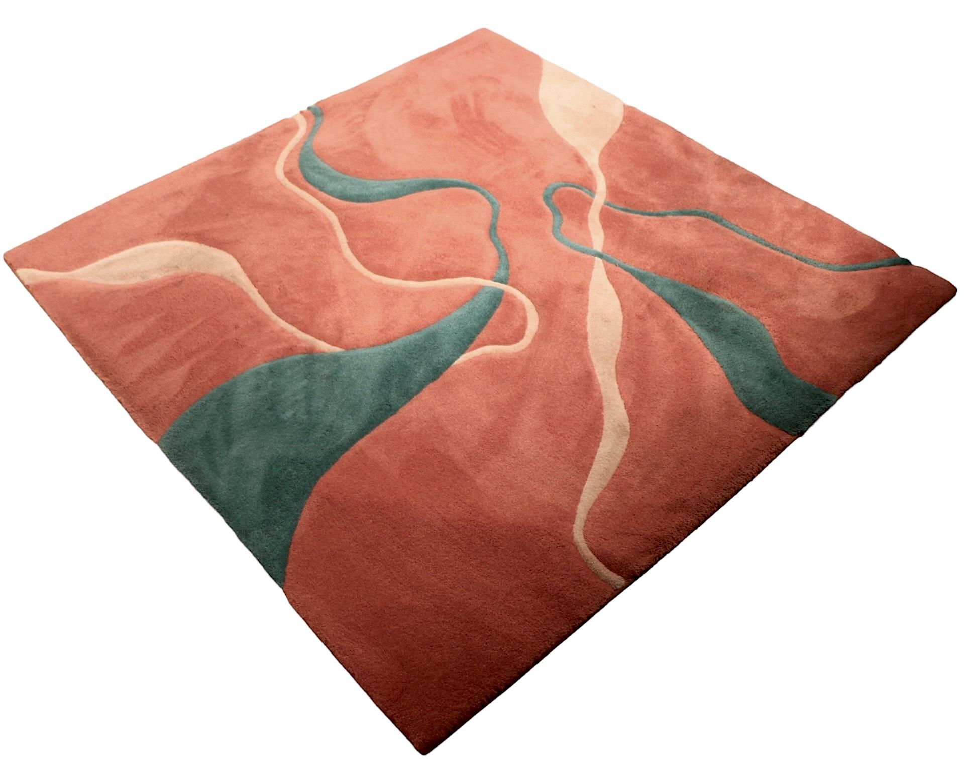 Postmoderne Tapis postmoderne de Masland Carpets des années 1980 en vente