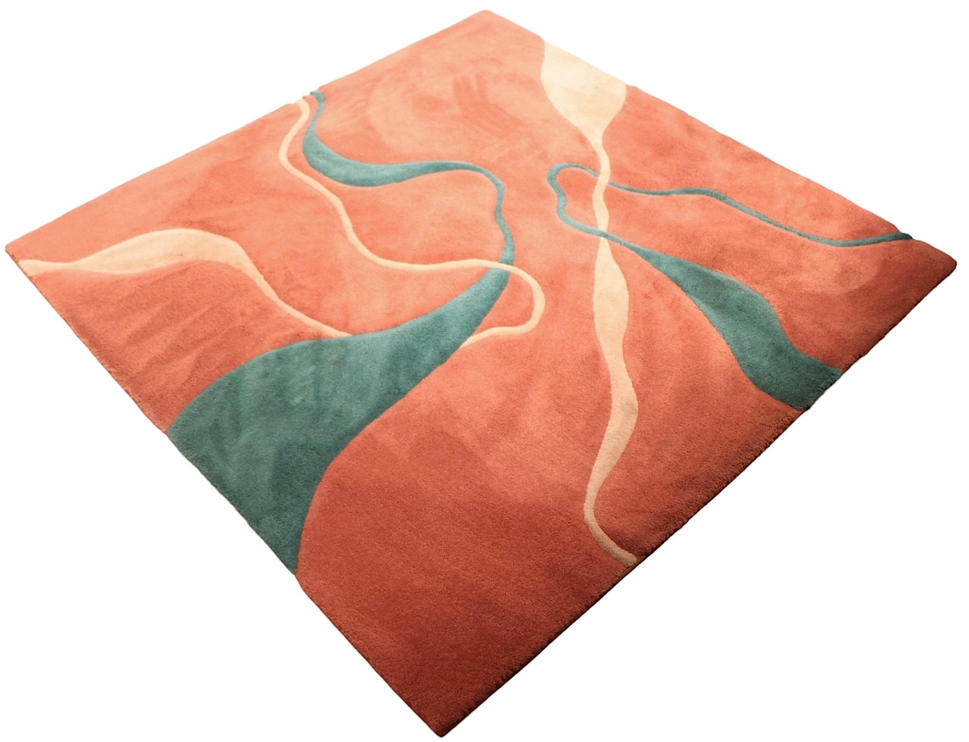 Américain Tapis postmoderne de Masland Carpets des années 1980 en vente