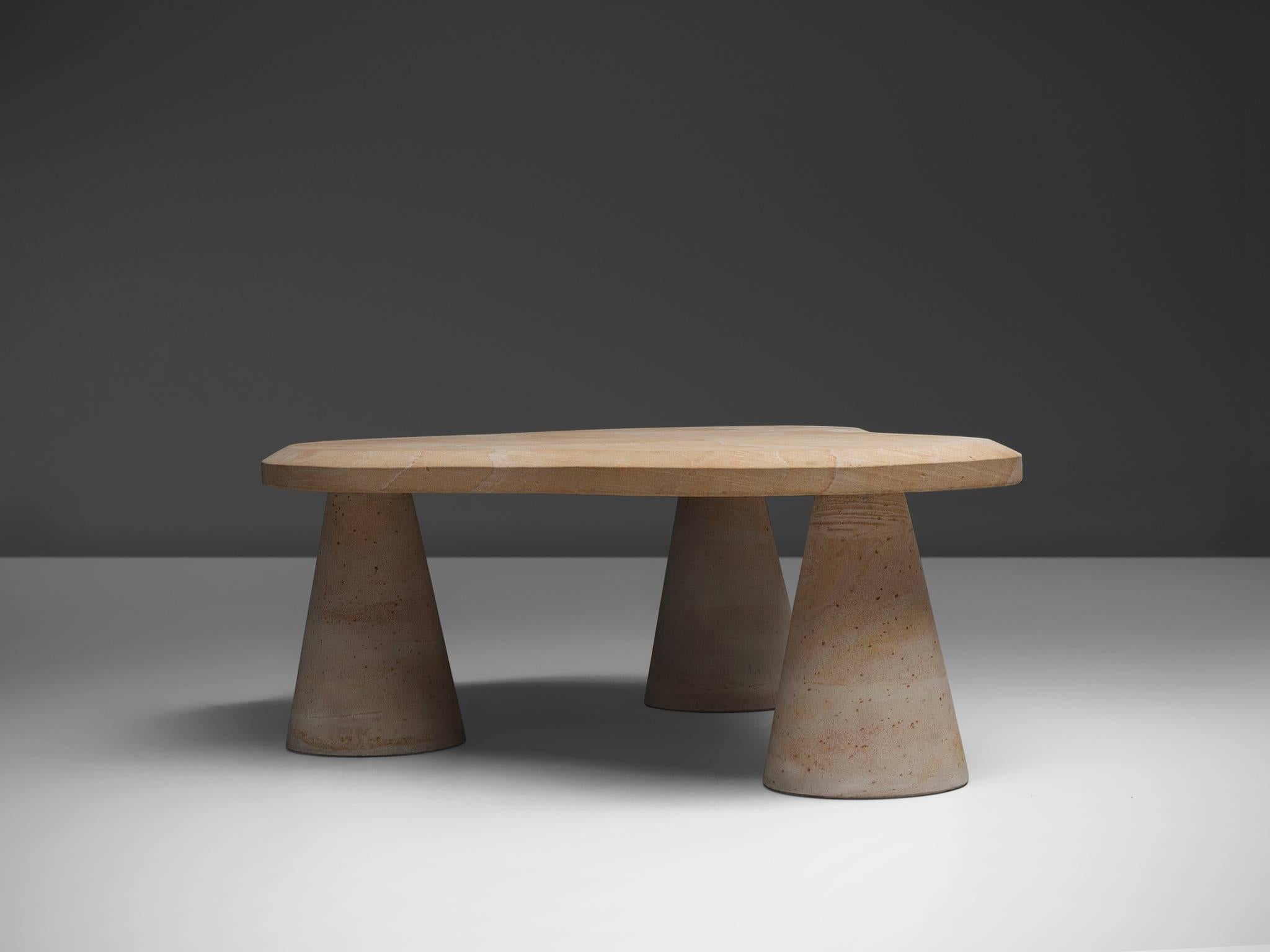 sandstone table