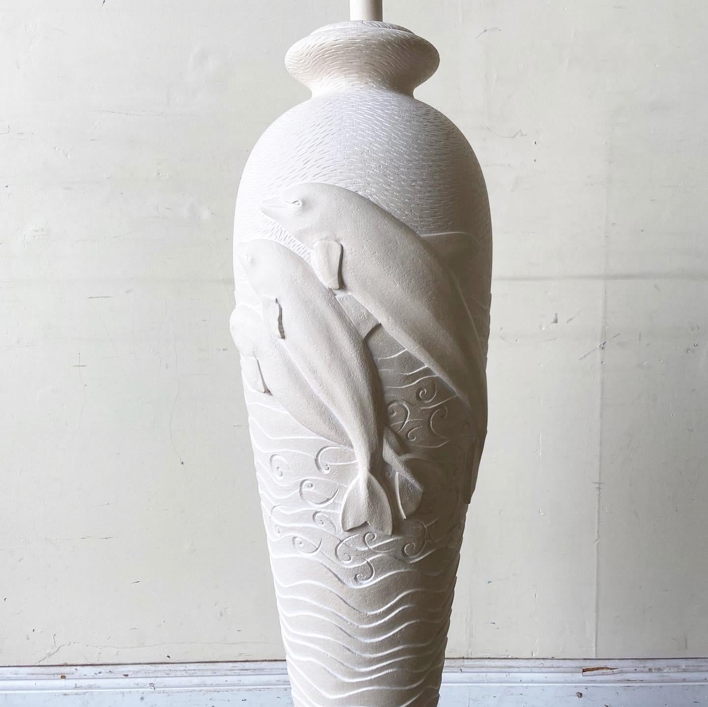 dolphin floor lamp