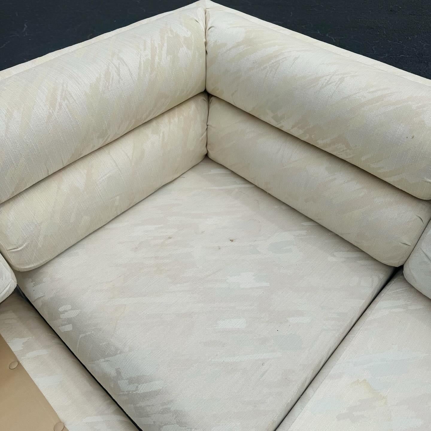 Late 20th Century Postmodern Sculpted Modular Sofa by Carter