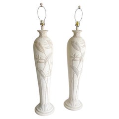 Postmodern Sculpted Plaster Floor Vase Floor Lamps
