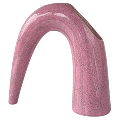 Postmodern Sculptural Ceramic Stiletto Vase