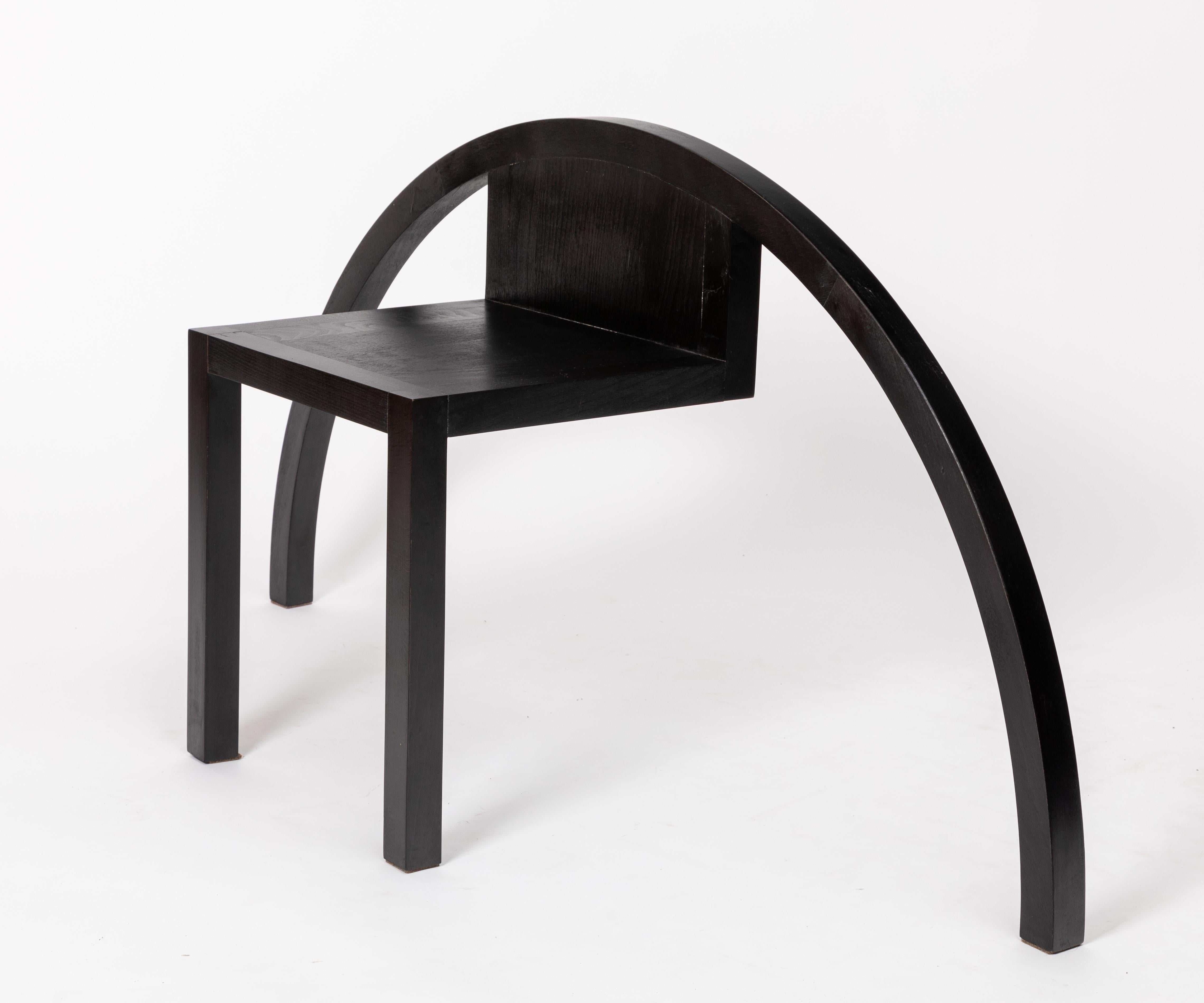 Post-Modern Postmodern Sculptural Chair 