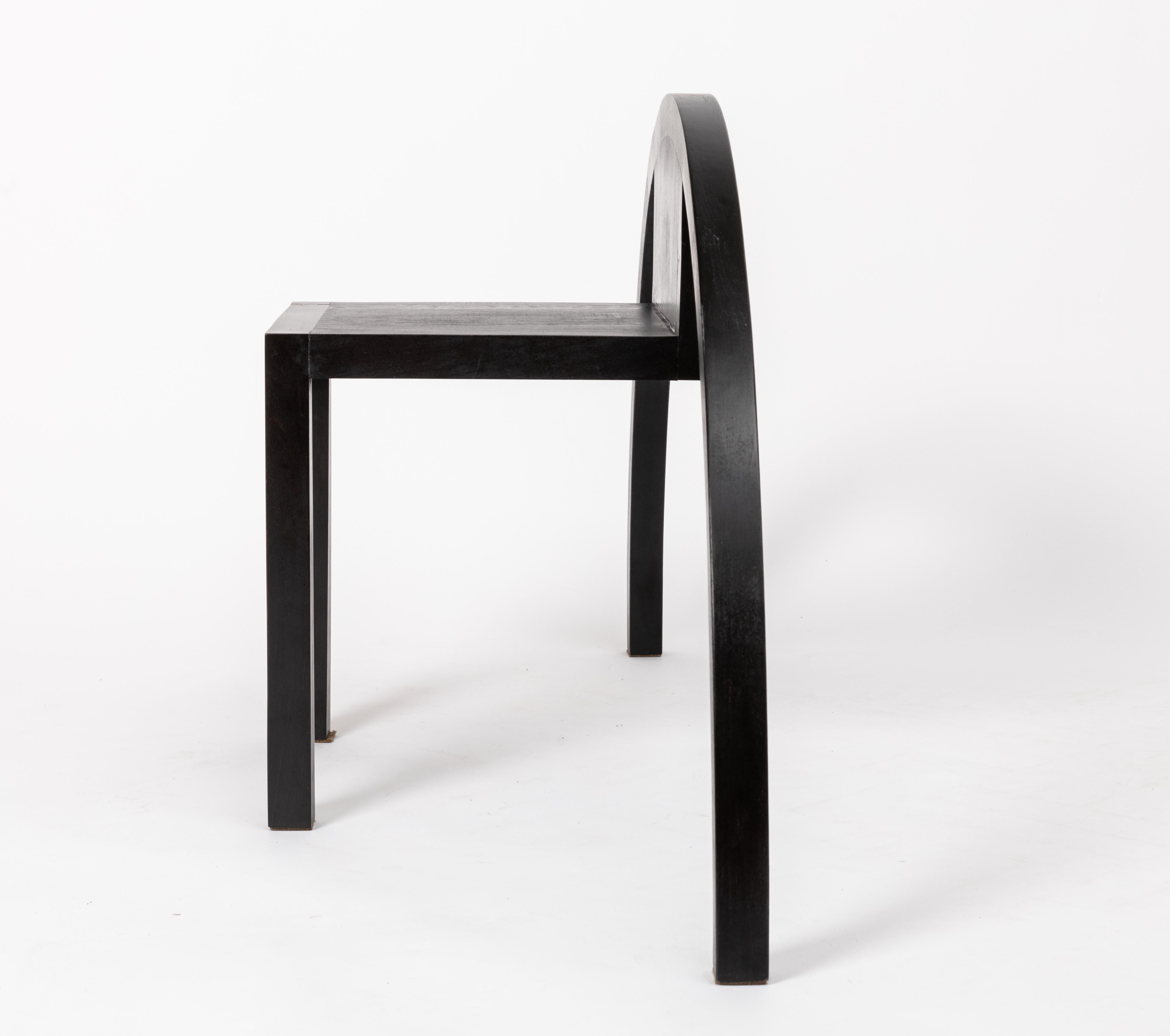 Italian Postmodern Sculptural Chair 