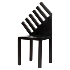 Postmodern Sculptural Chair "Sedia No. 92" by Paolo Pallucco, 1990