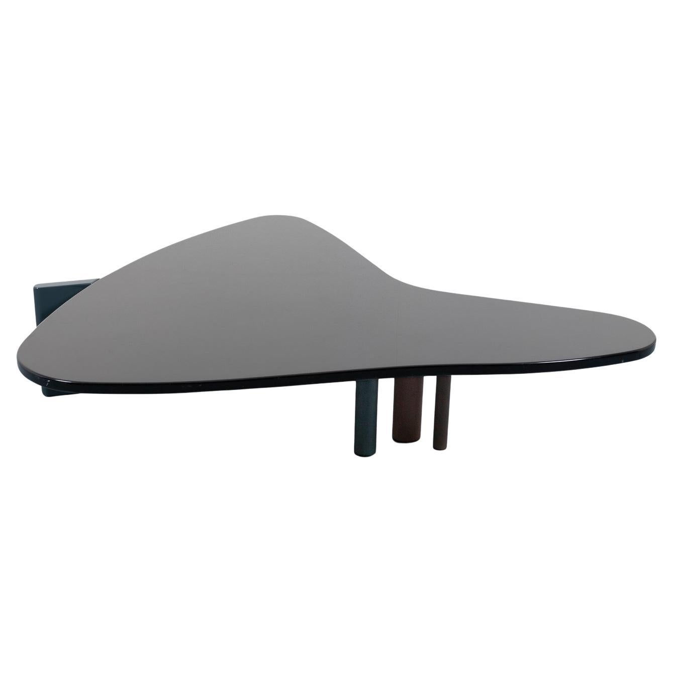 Postmodern Sculptural Coffee Table by Maurizio Salvato for Saporiti For Sale