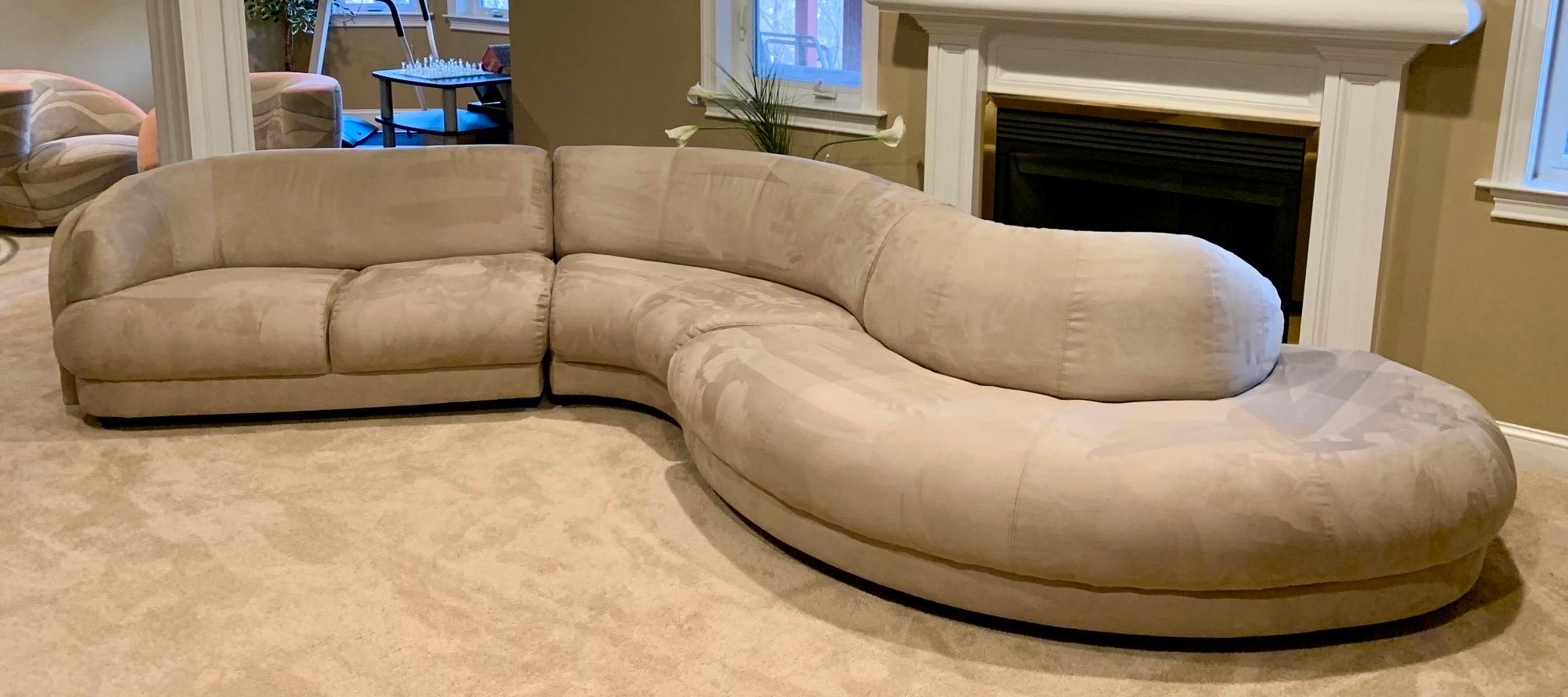 snake shape sofa