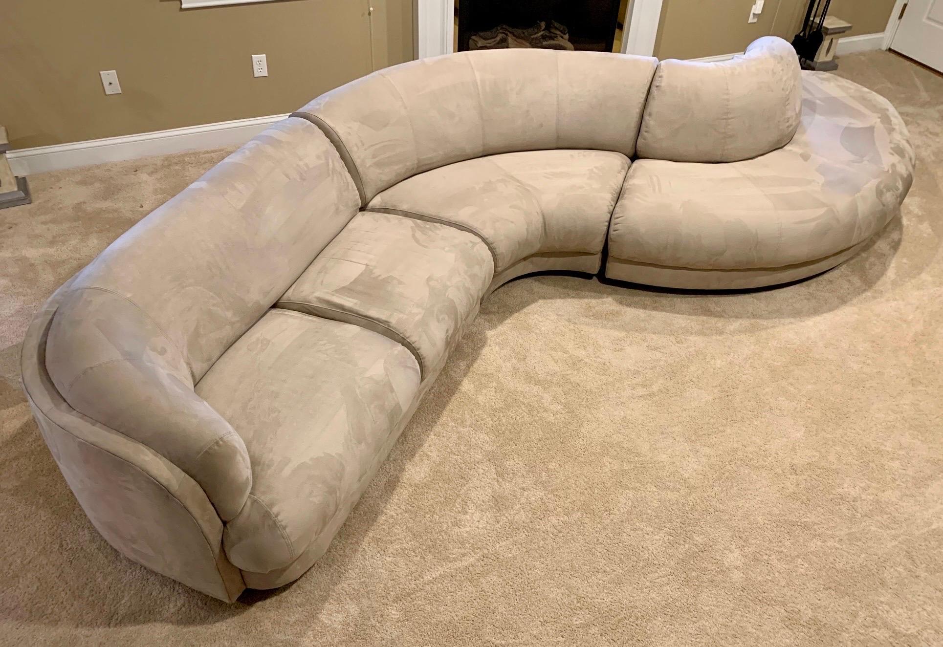 snake shaped sofa