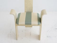 Postmodern Sculptural Dining Chair, 1980s