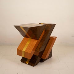Postmodern Sculptural Table by Poggioli, Italy, 1970s