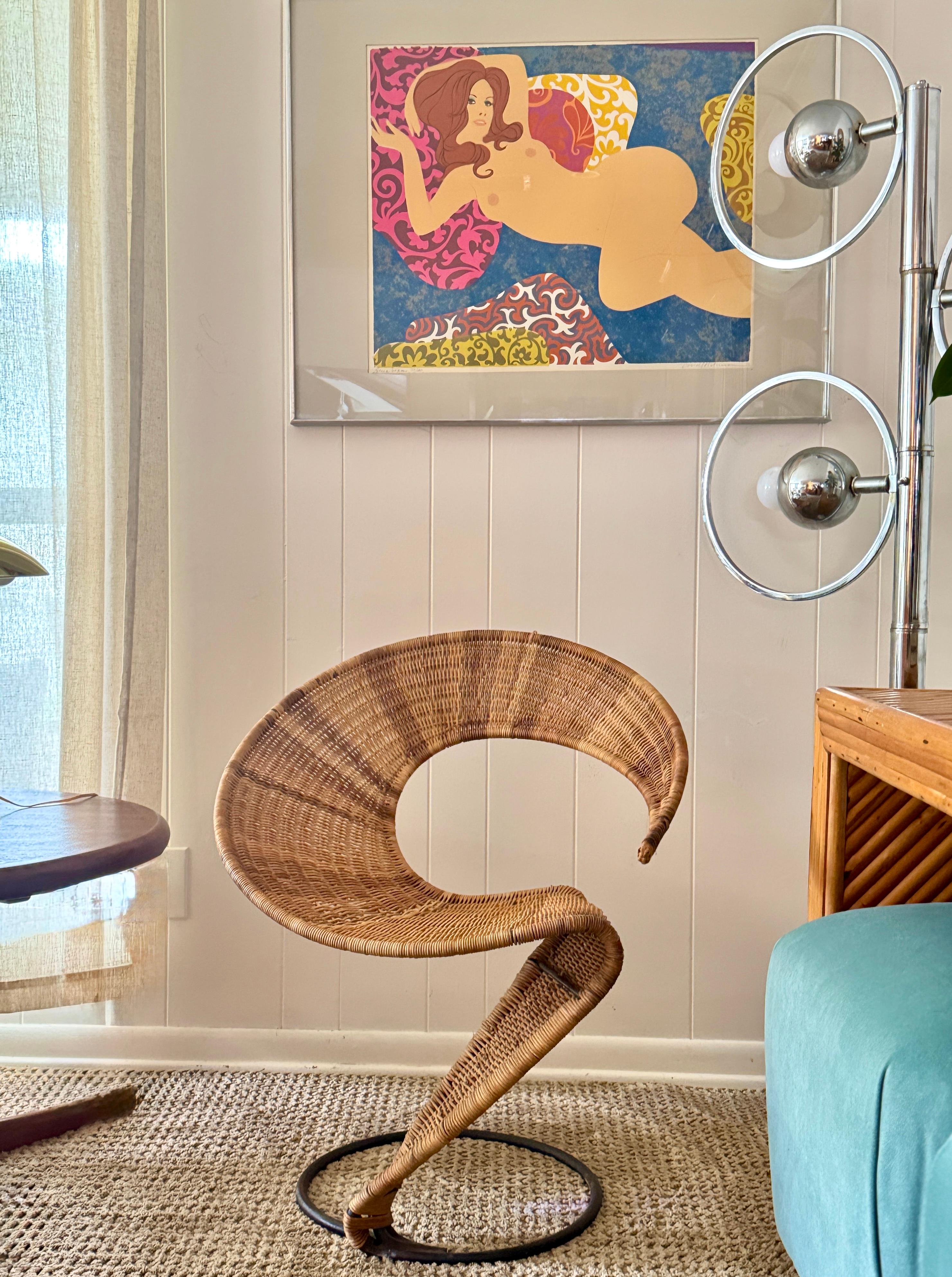 Sedia scultorea postmoderna Zest del designer e artista francese Francois Liguori in vendita 6