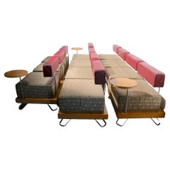 Used Postmodern Sectional Sofa Bench by Steelcase