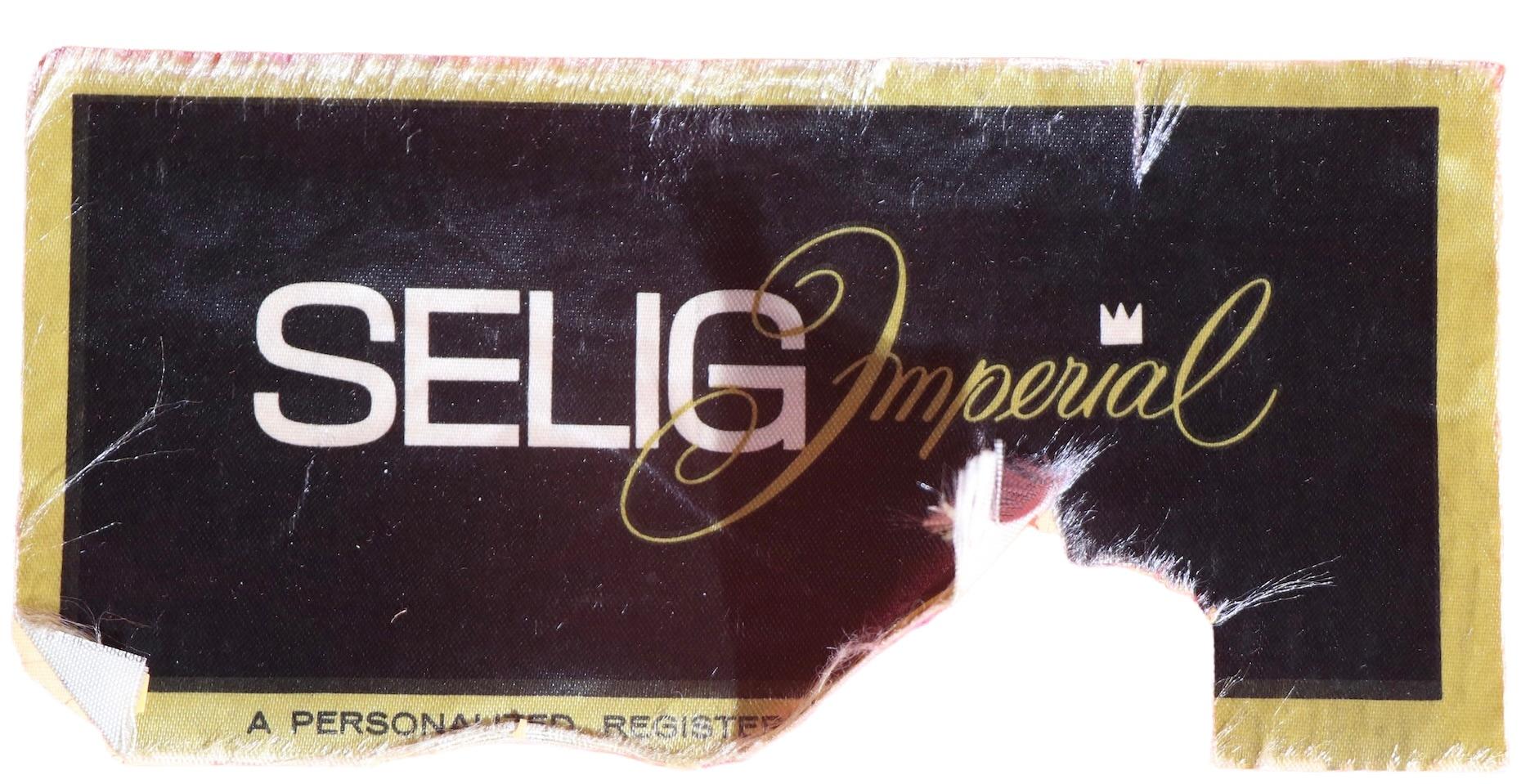 Postmodern Selig Imperial Sofa Possibly by Milo Baughman For Sale 8