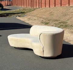 Postmodern Serpentine Cloud Sofa by Weiman