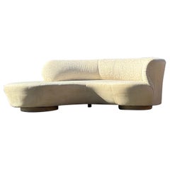 Postmodern Serpentine Cloud Sofa by Weiman