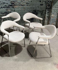 Postmodern Set 4 Dining Chairs/Side Chairs by Marble Imperial Design, 1970