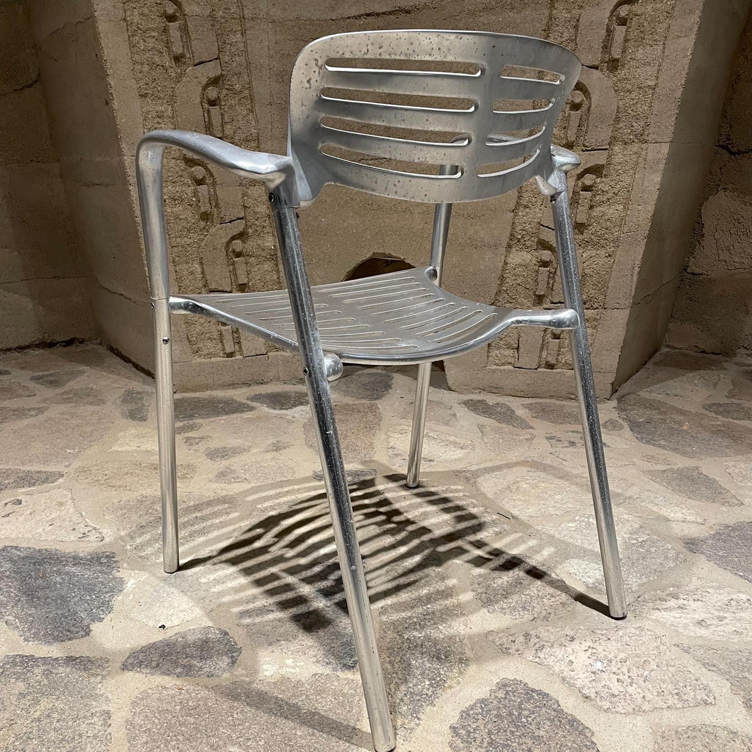 1980s Knoll Five Toledo Chairs Stacking Jorge Pensi Amat Spain For Sale 7