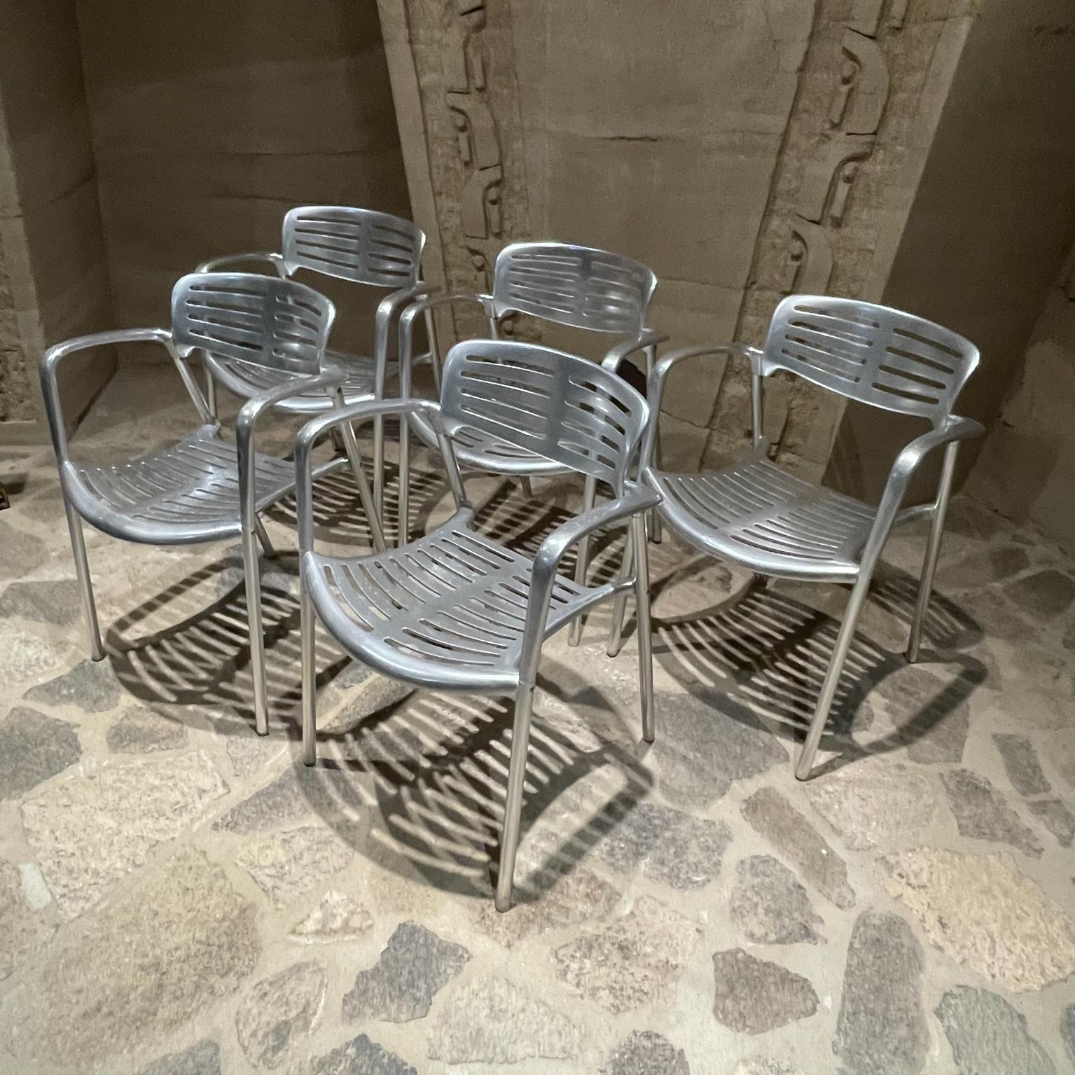 1980er Knoll Fünf Toledo-Stühle, Stapelbar Jorge Pensi Amat, Spanien (Spanisch) im Angebot