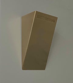 Postmodern Set of Four Gold Metal Wall Sconces by Estiluz, Barcelona, 1990s