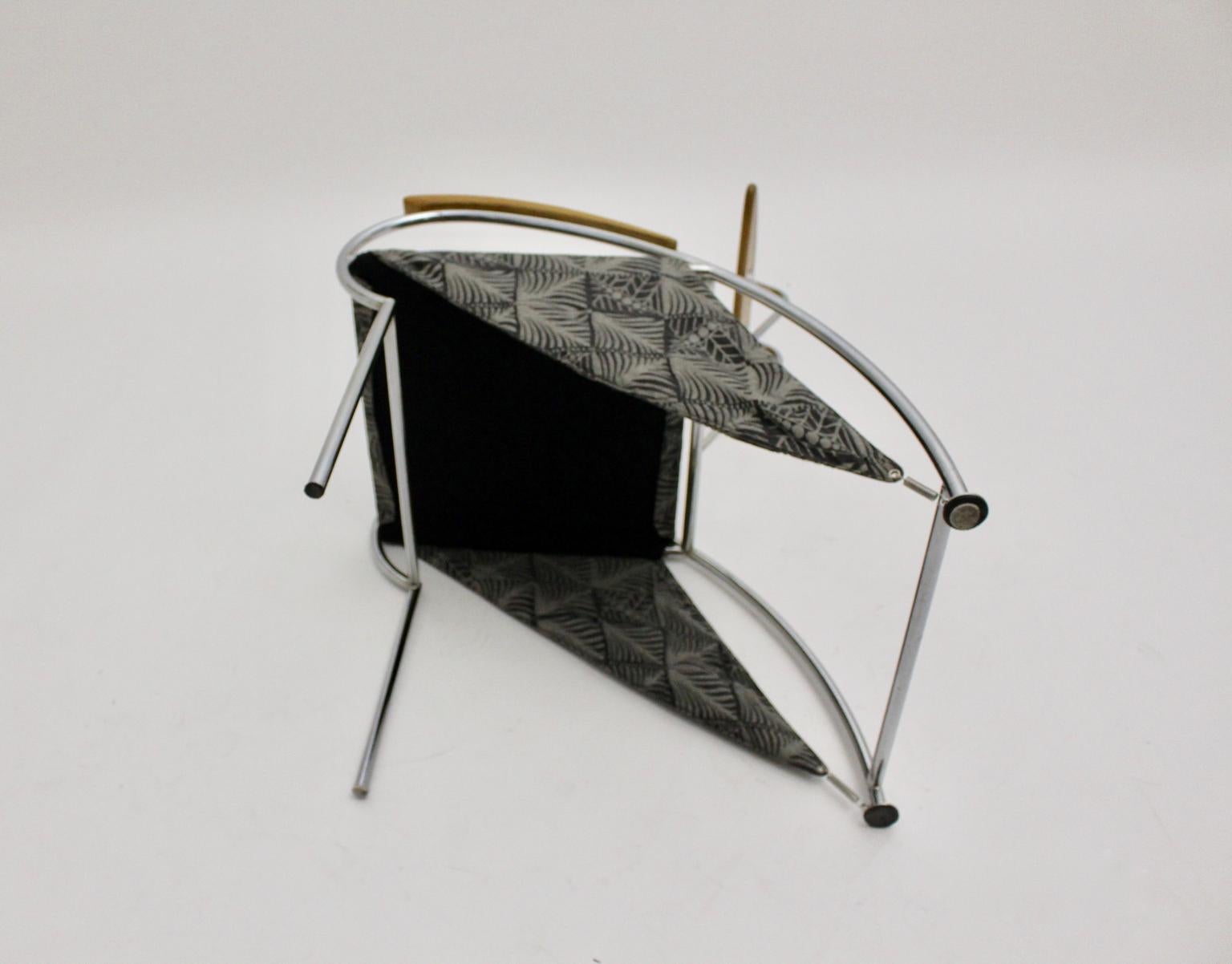 Postmodern Set of Four Vintage Dining Chair Massimo Iosa Ghini Moroso 1988 Italy For Sale 11