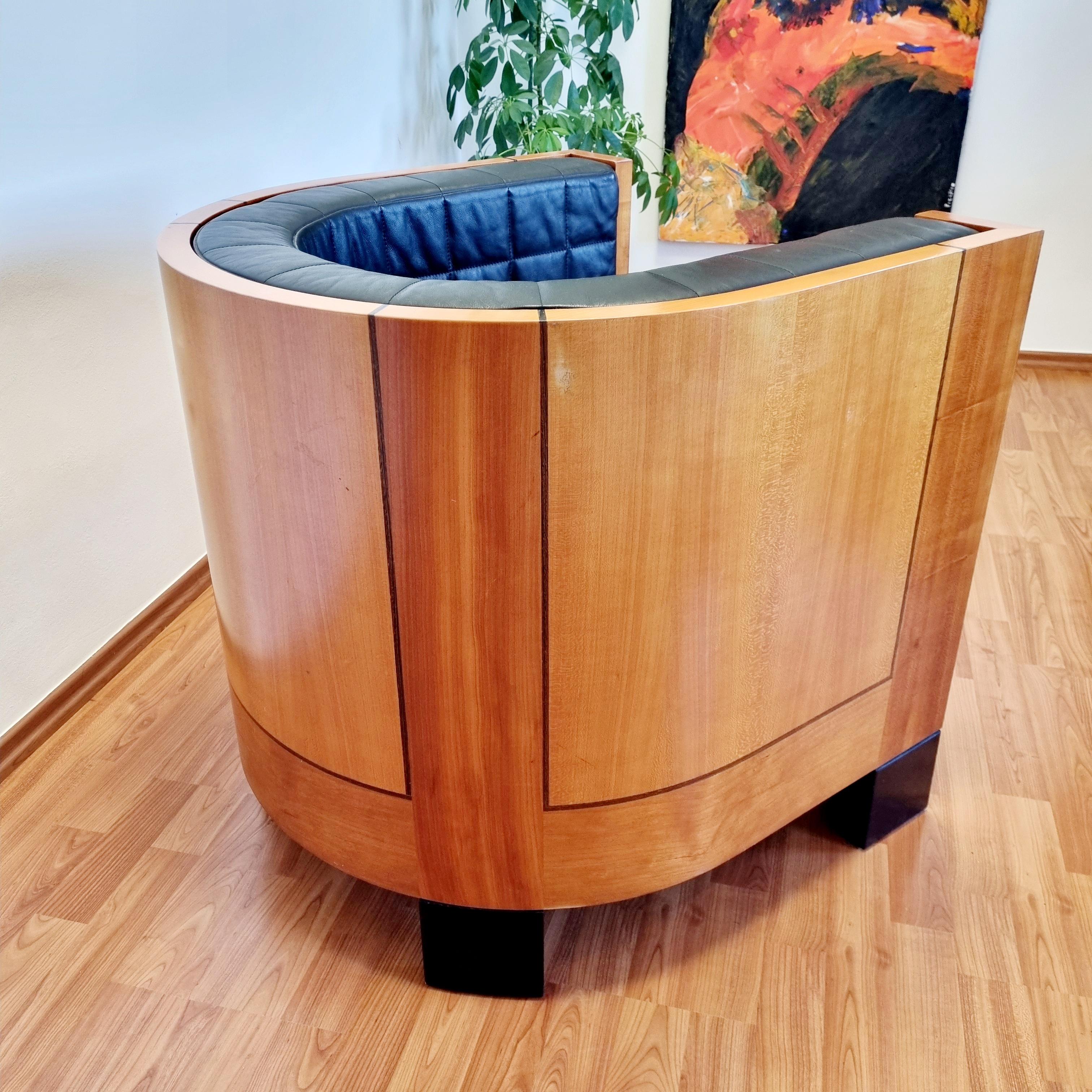 Postmodern Sfera Armchair by Oswald Mathias Ungers for Sawaya &Moroni, Italy 80s For Sale 1