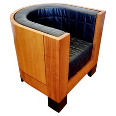 Postmodern Sfera Armchair by Oswald Mathias Ungers for Sawaya &Moroni, Italy 80s