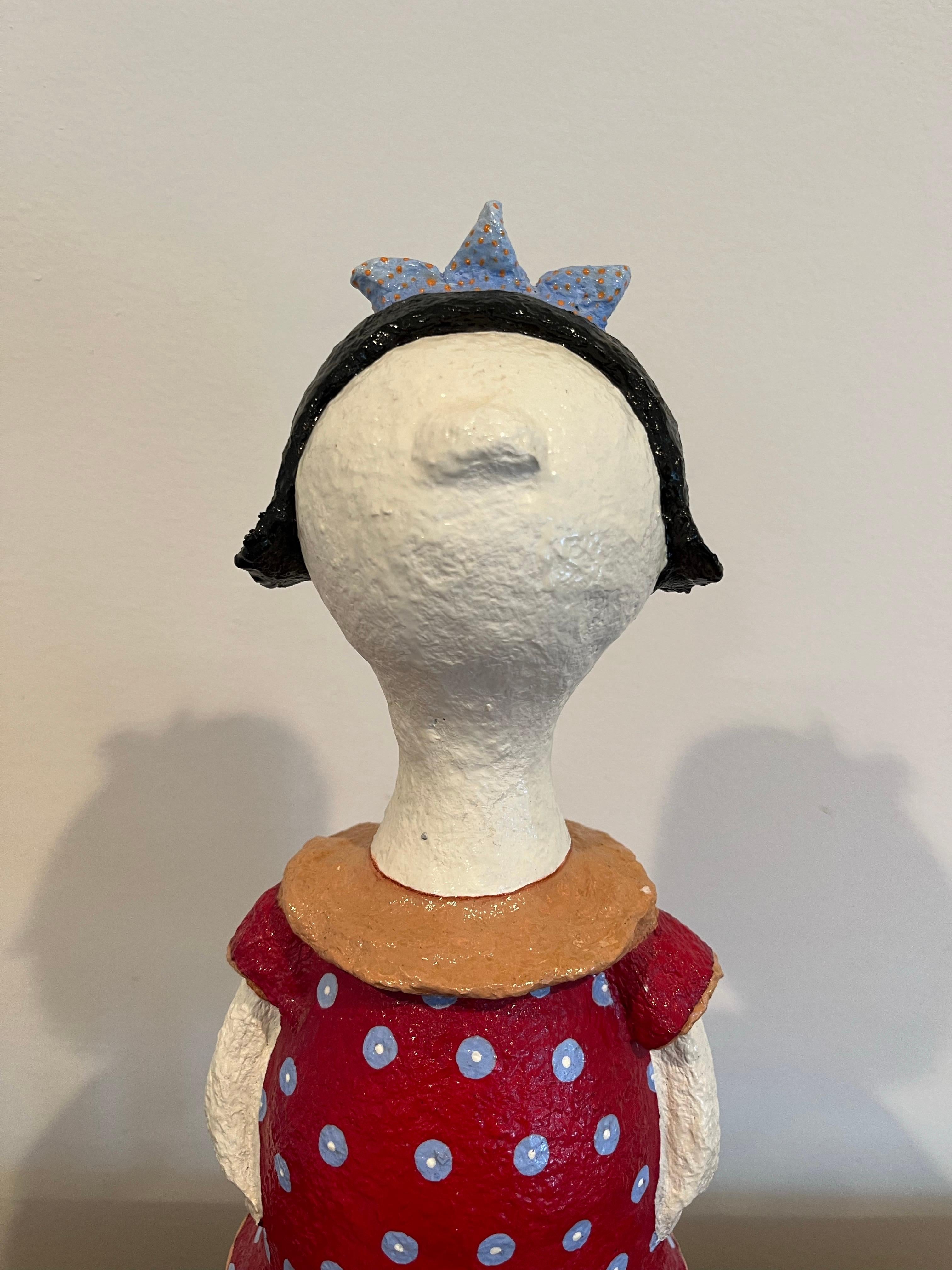 Post-Modern Postmodern Shosh Paper Mache Sculpture Israel For Sale