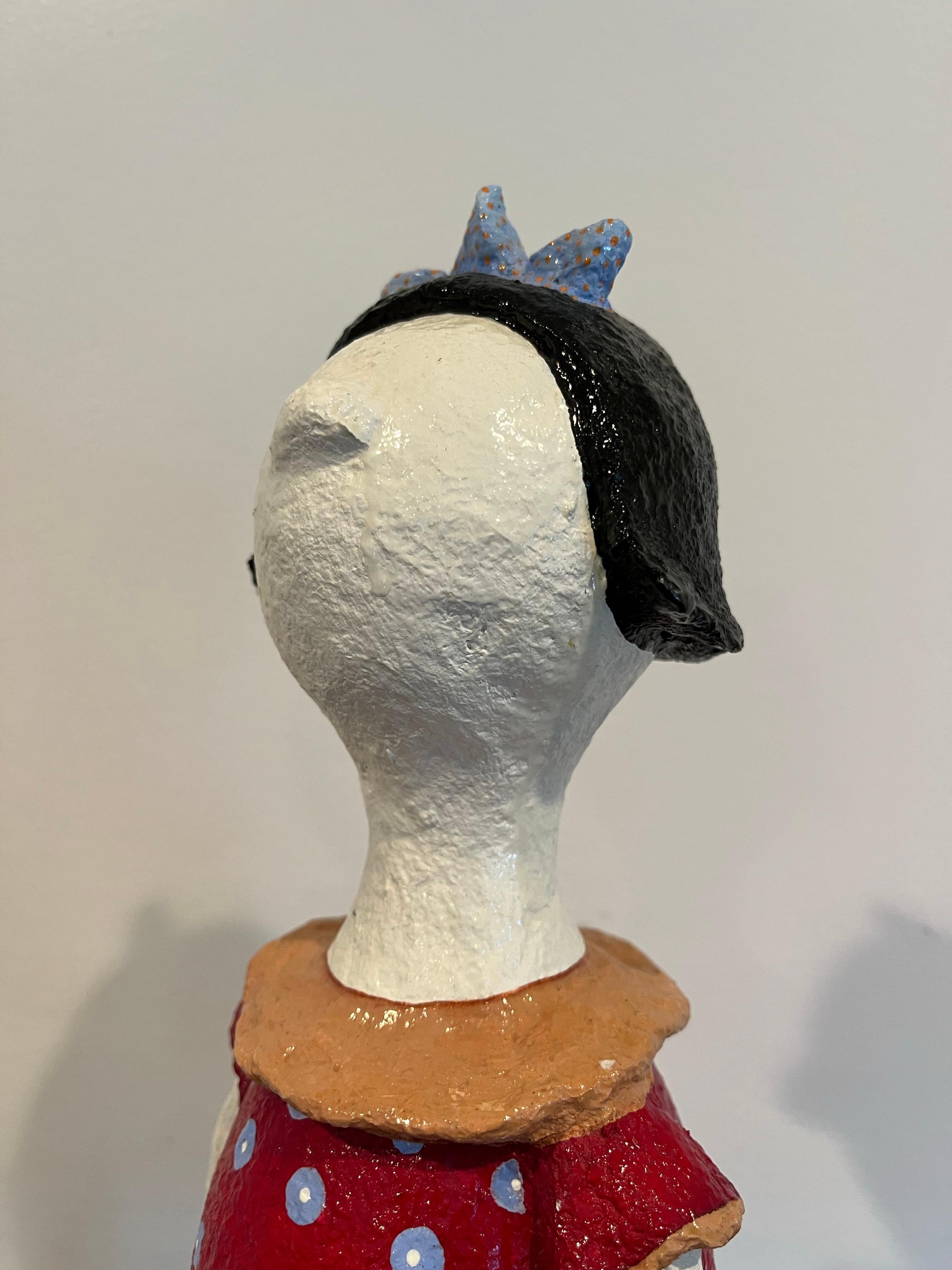 Postmodern Shosh Paper Mache Sculpture Israel For Sale 2