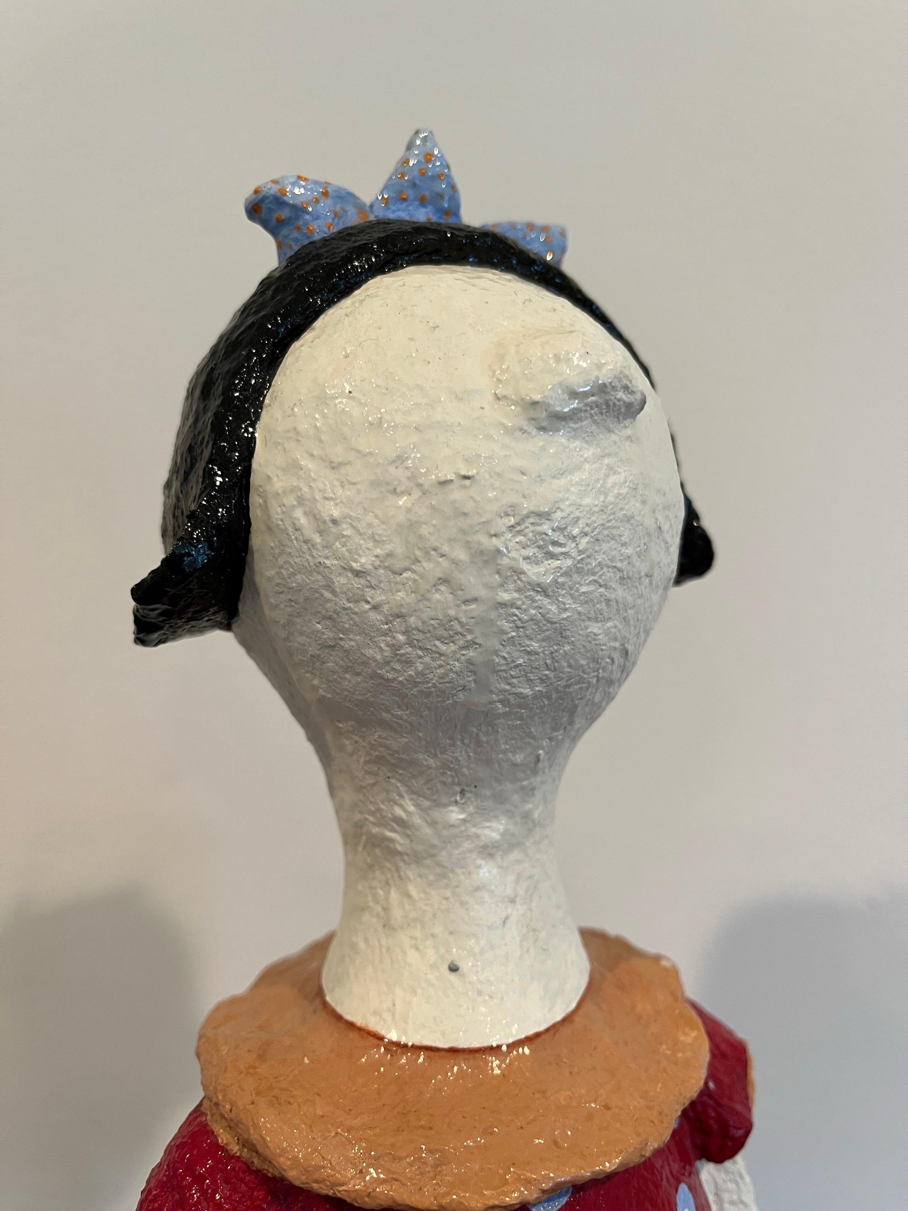 Postmodern Shosh Paper Mache Sculpture Israel For Sale 3