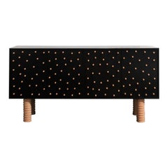 Postmodern Sideboard with Peg Detail