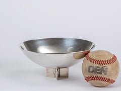 Postmodern Silver Bowl by Richard Meier for Swid Powell