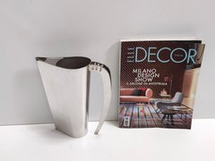 Postmodern Silver Plated Brass Jug "Kanye"by Lino Sabattini, Italy, 1978 - 1981