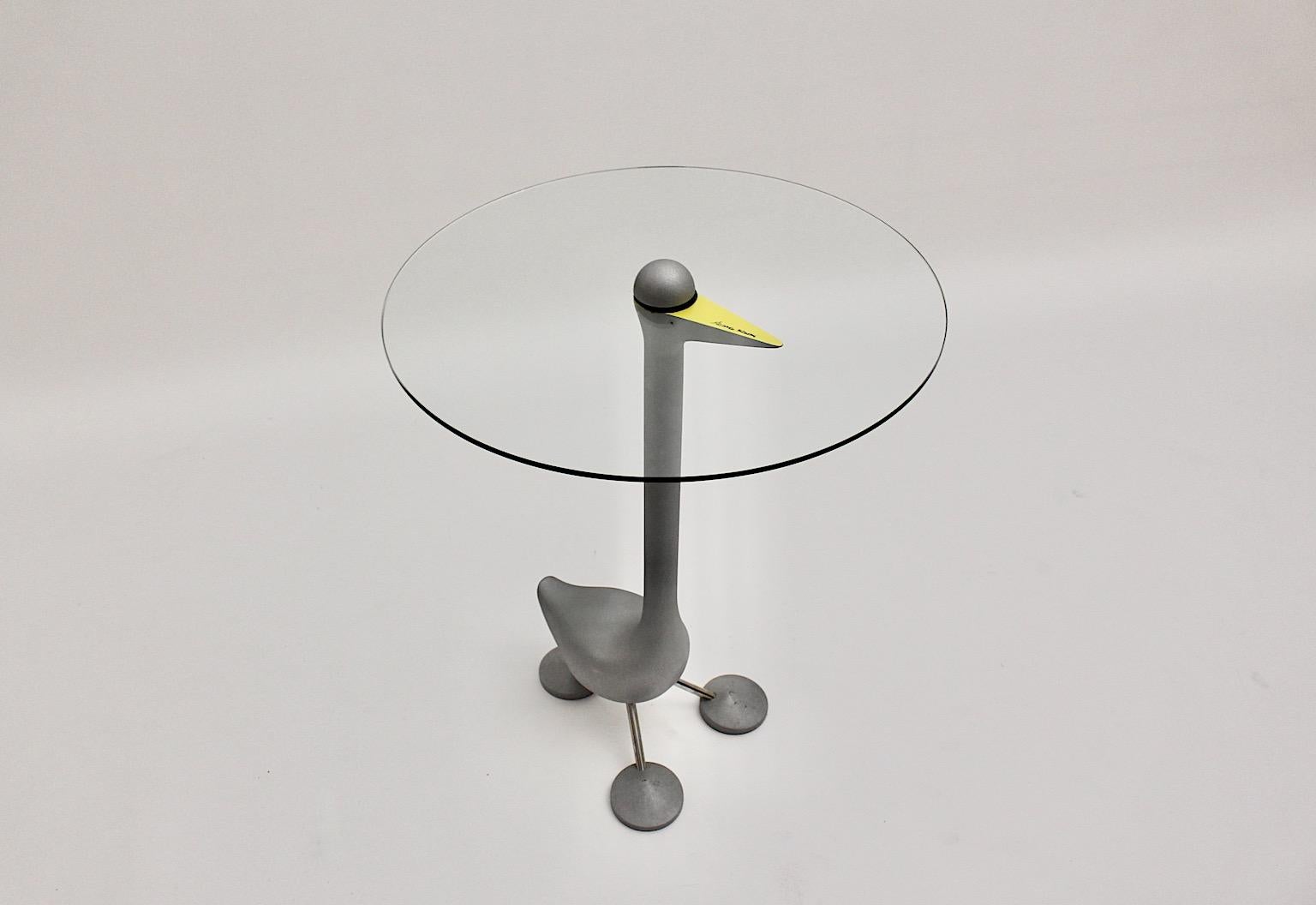 Postmodern Animal Vintage Side Table Sirfo Alessandro Mendini Zanotta Edizione For Sale 6