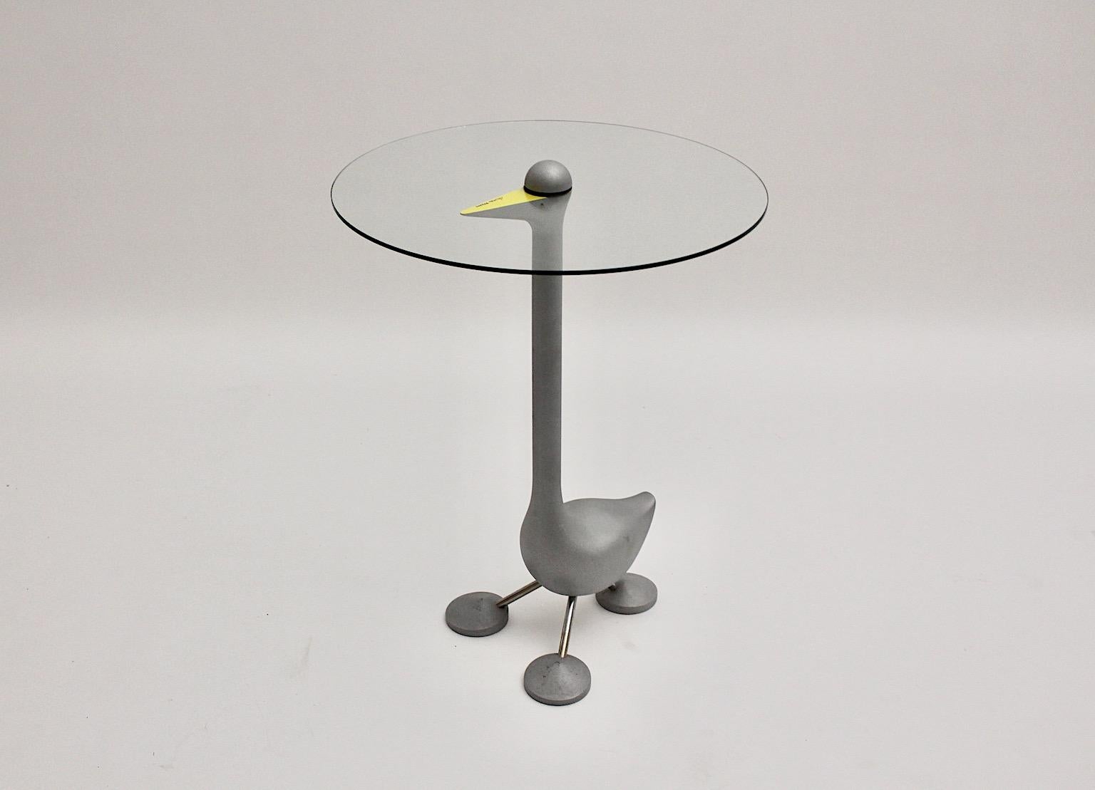 Postmodern Animal Vintage Side Table Sirfo Alessandro Mendini Zanotta Edizione For Sale 2