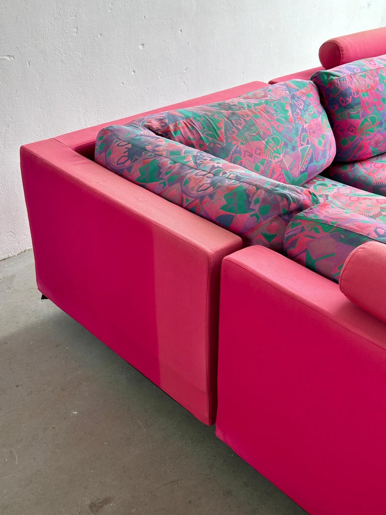 Postmodern 'Sity' Modular Sectional Sofa, Antonio Citterio for B&B Italia, 1972 For Sale 7