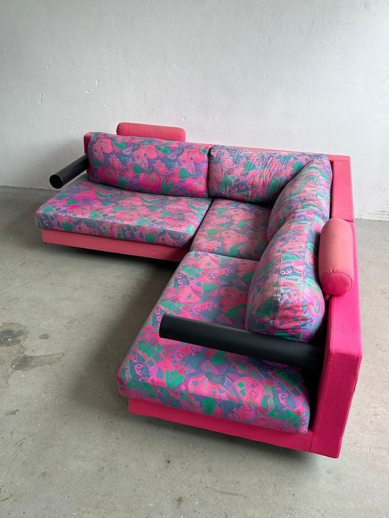 Postmodern 'Sity' Modular Sectional Sofa, Antonio Citterio for B&B Italia, 1972 In Good Condition For Sale In Zagreb, HR