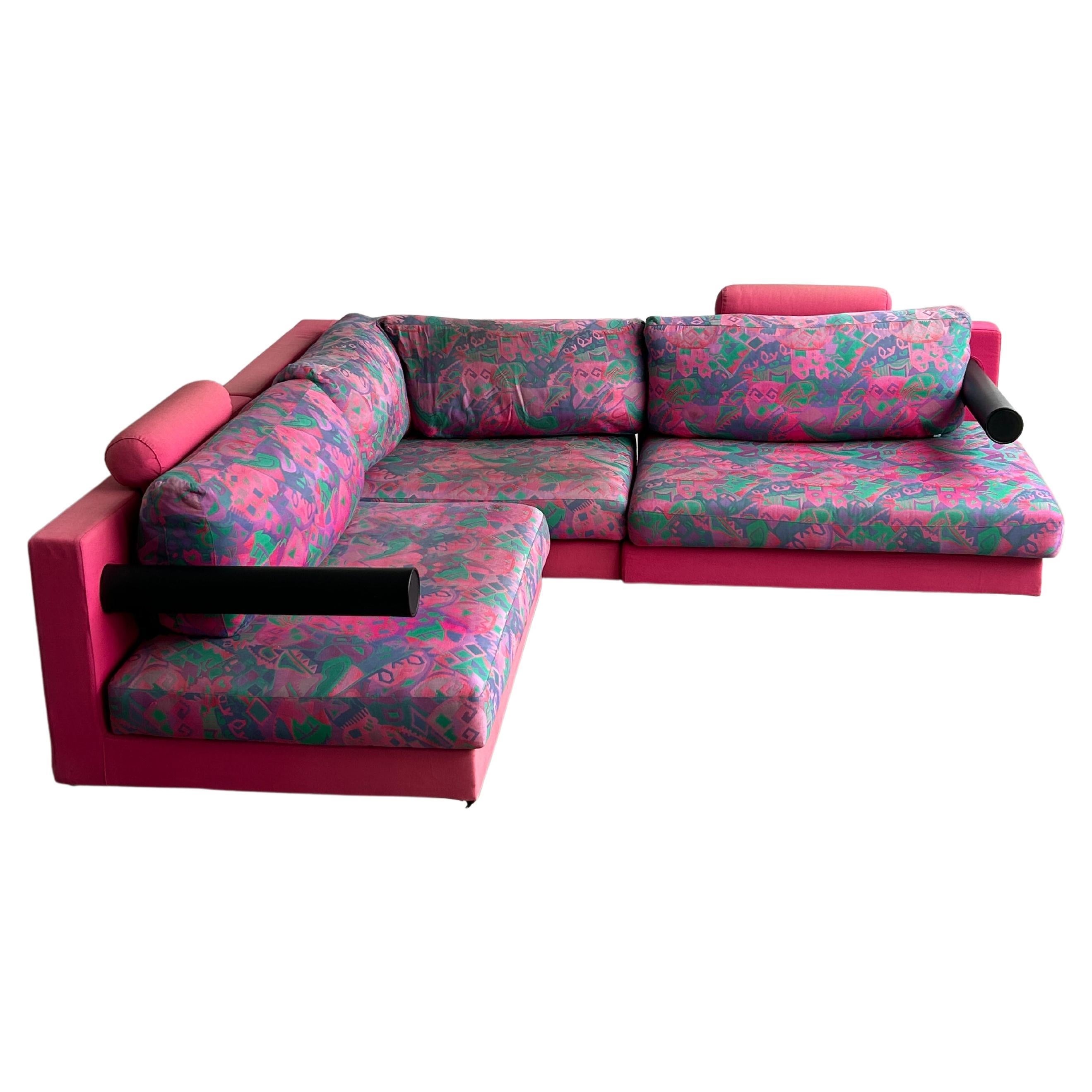 Postmodern 'Sity' Modular Sectional Sofa, Antonio Citterio for B&B Italia, 1972 For Sale